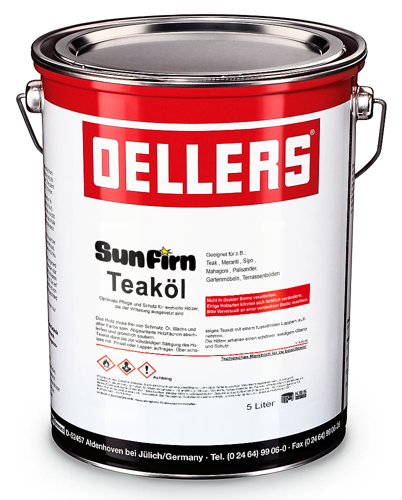 OELLERS SUNFIRN TEAKÖL - Breathable Protective Coating