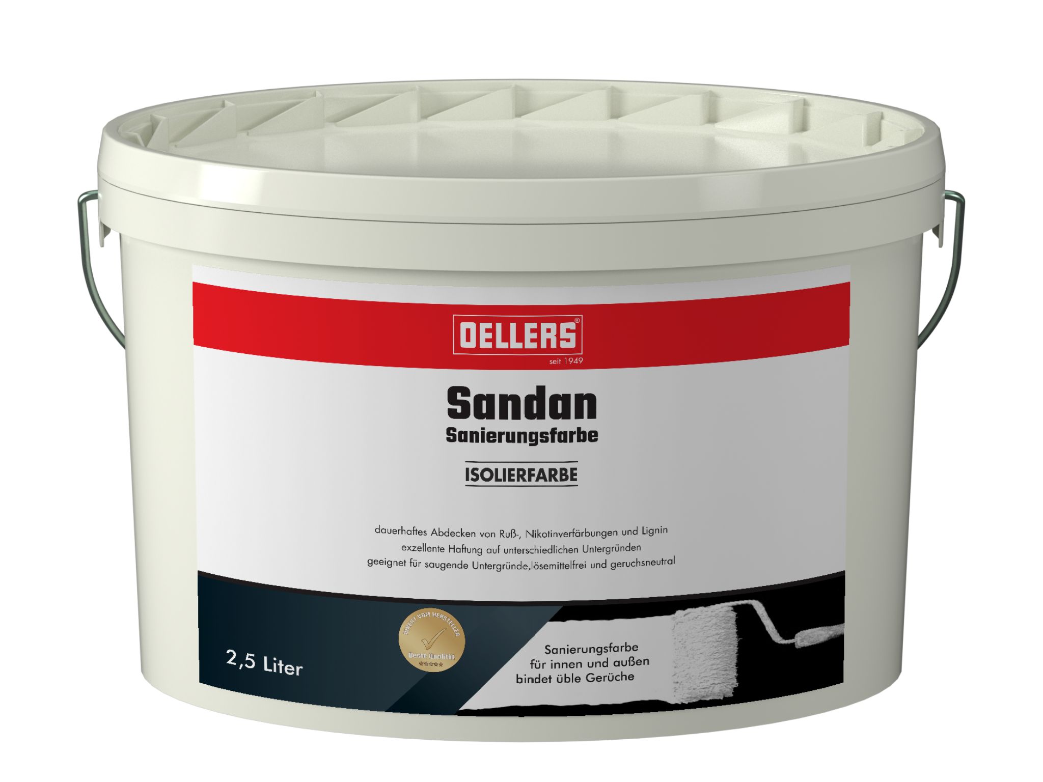 2,5l Eimer OELLERS Sandan Sanierungsfarbe