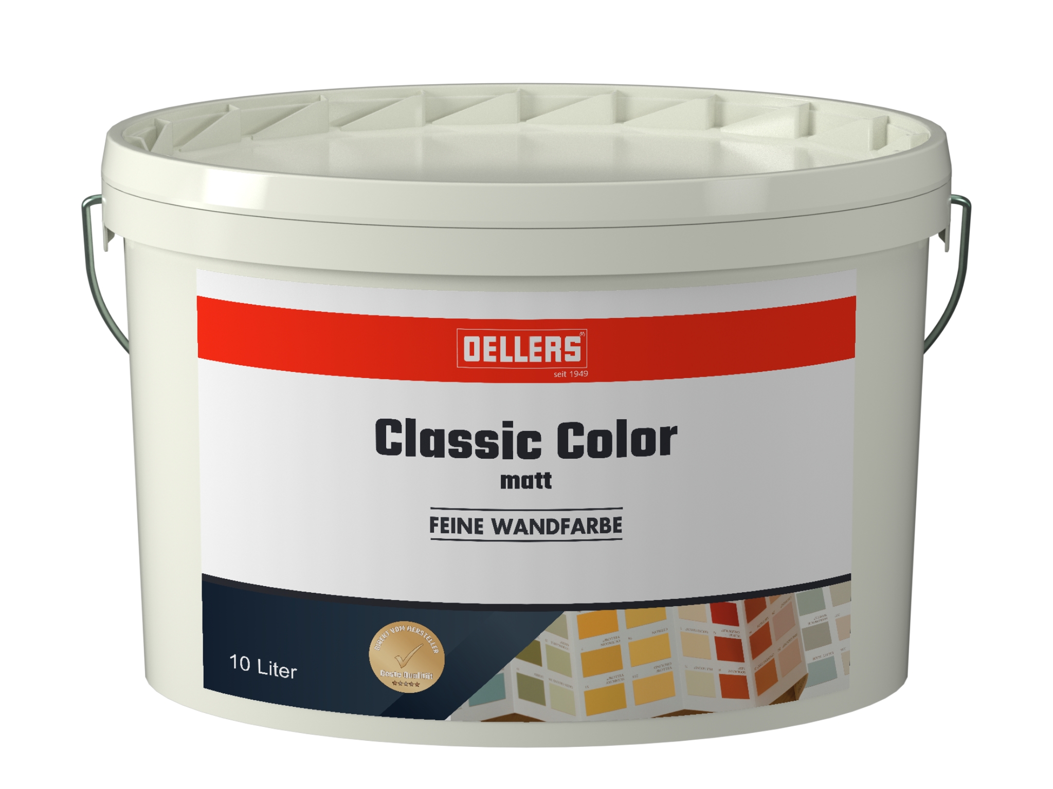 10 Liter Eimer Wandfarbe OELLERS Classic Color matt