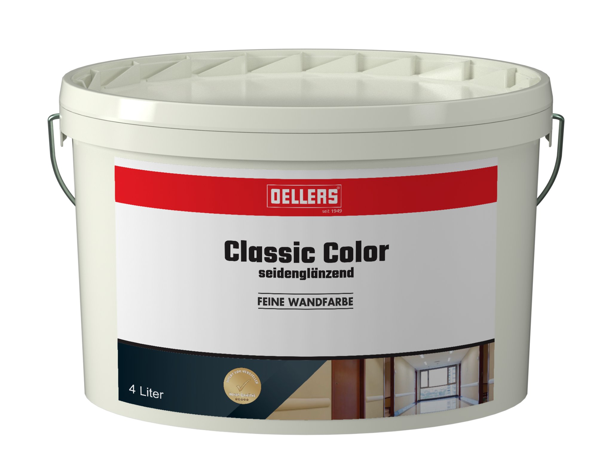 4 Liter Eimer OELLERS Classic Color seidenglänzend