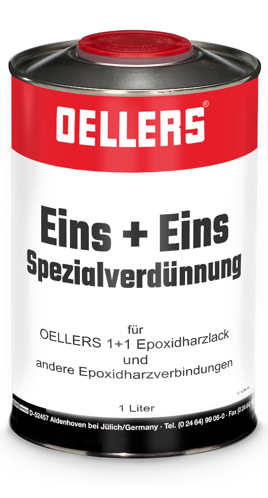 OELLERS 1+1 Spezialverdünnung-Thinner for OELLERS 1+1 epoxy paints