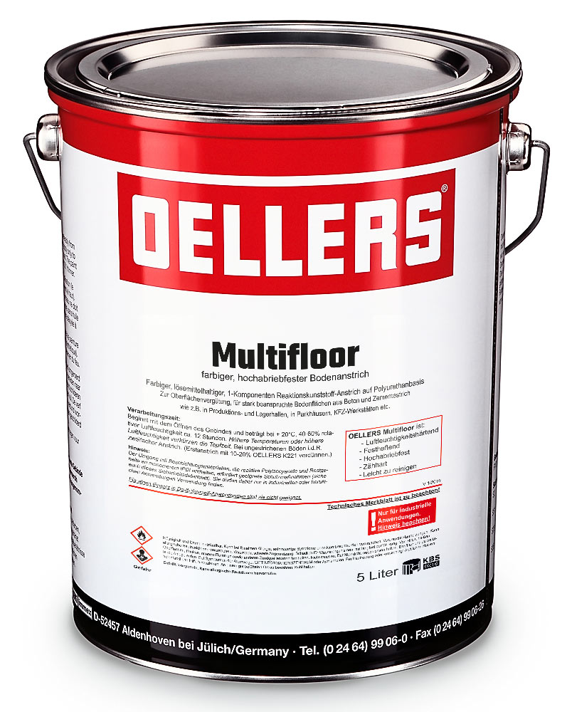 OELLERS Multifloor - Coloured Floor Paint