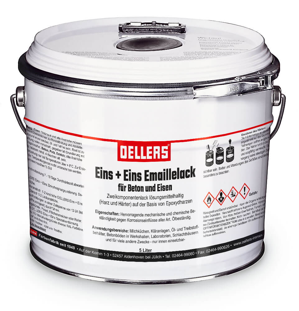 OELLERS 1+1 Lack - OELLERS Epoxy Resin Industrial Paint