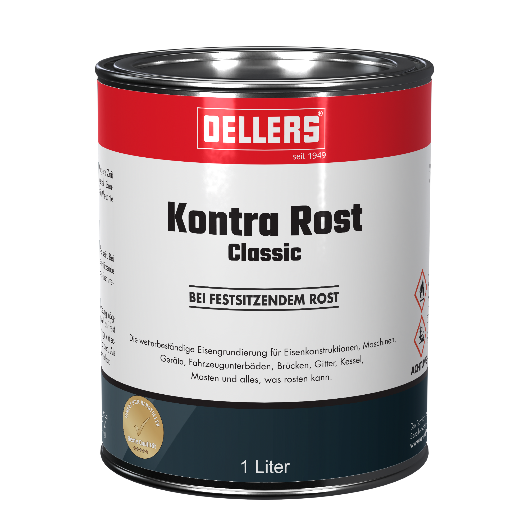 1 Liter Kontra Rost OELLERS Dose 1 Liter Kontra Rost OELLERS