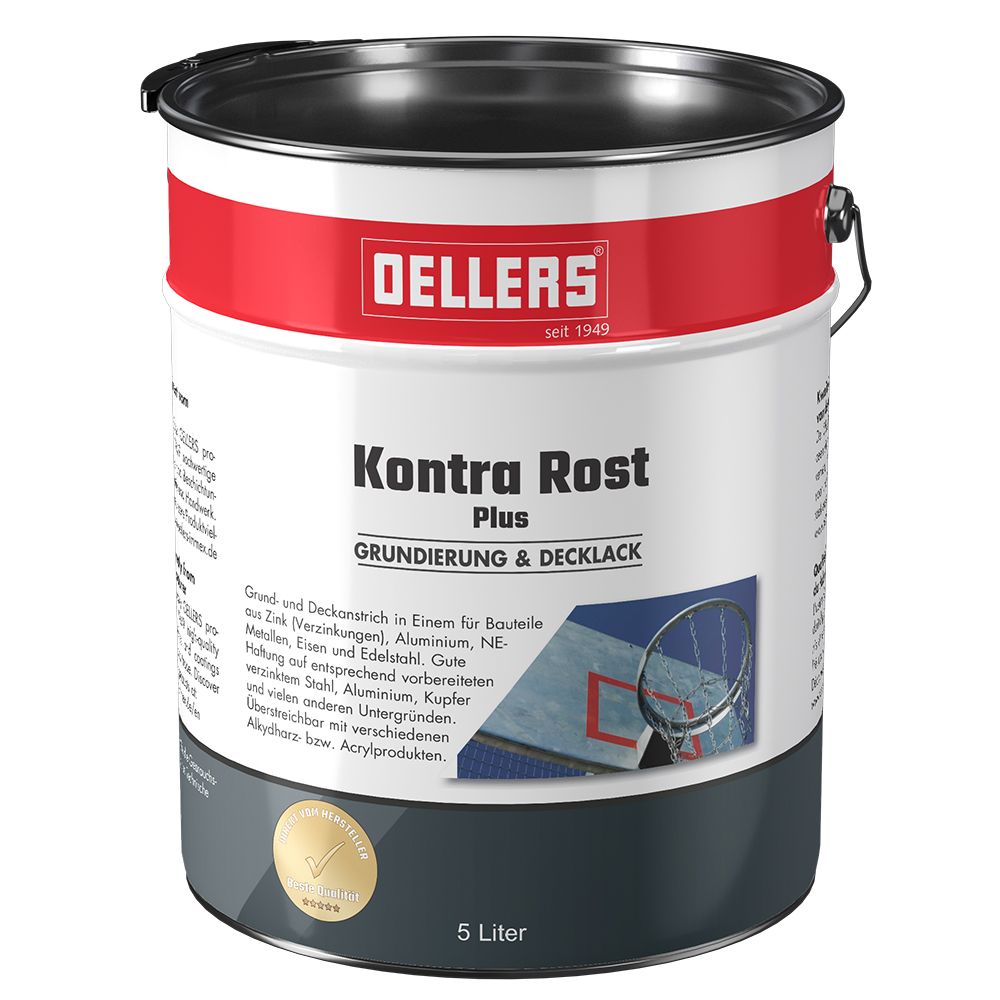 5 Liter OELLERS Kontra Rost plus Ringeimer 5 Liter OELLERS Kontra Rost plus