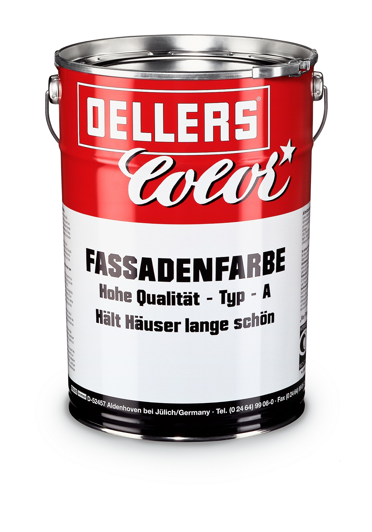 OELLERS Color A Fassadenfarbe - Weatherproof Opaque Facade Paint